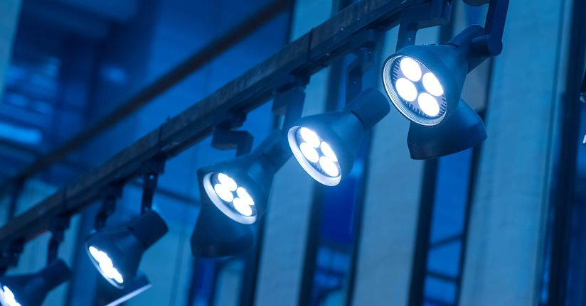 Blue Light in White LED Bulbs White LED bulbs emitting blue light