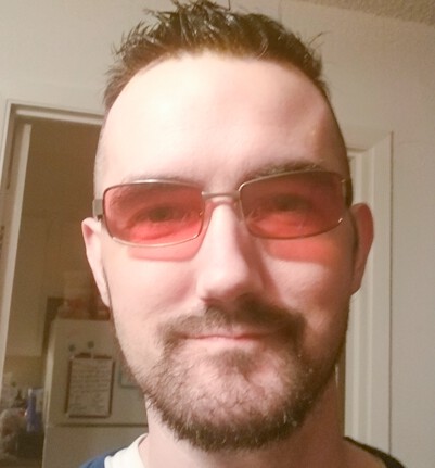 Jason Wears Haven TheraSpecs with indoor lenses