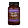 Picture of the front of a bottle of Global Healing Ultimate Probiotic supplement.