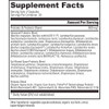 Supplement facts for a bottle of Global Healing Ultimate Probiotic supplement.