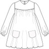 Kids clothing dress pattern PDF