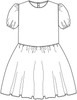 Nadya girls dress pattern PDF