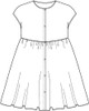 PDF sewing girls dress pattern