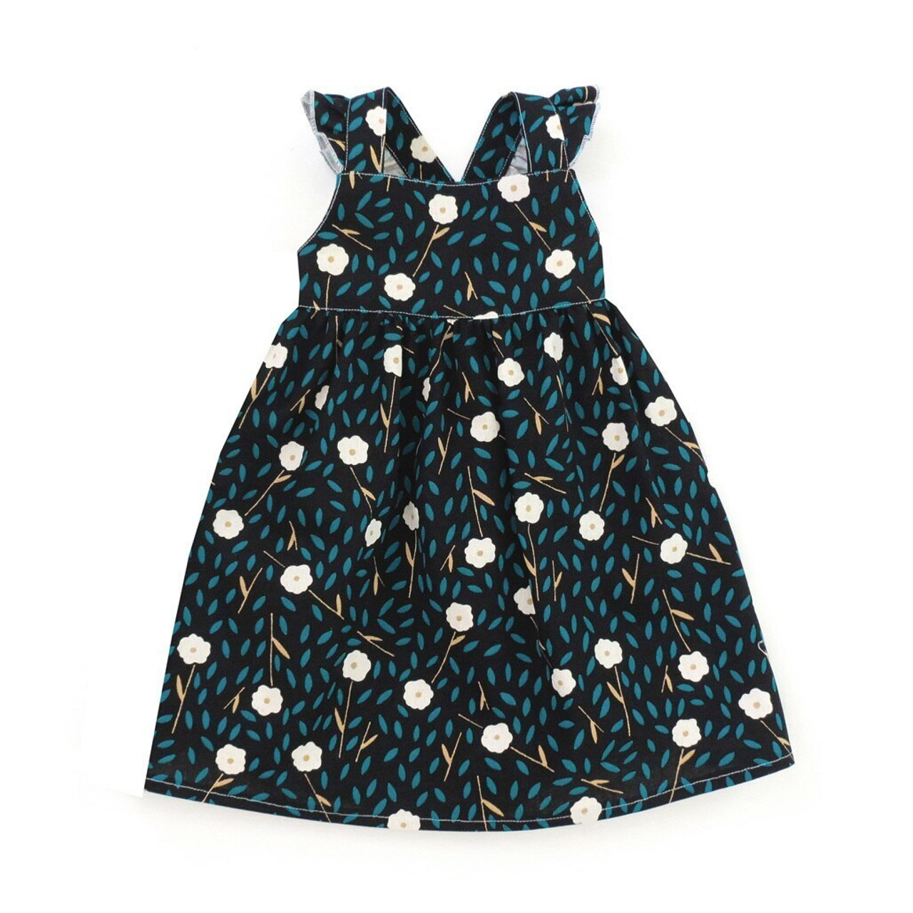 Natasha dress sewing PDF pattern for girls, baby, toddler, infant, newborn.