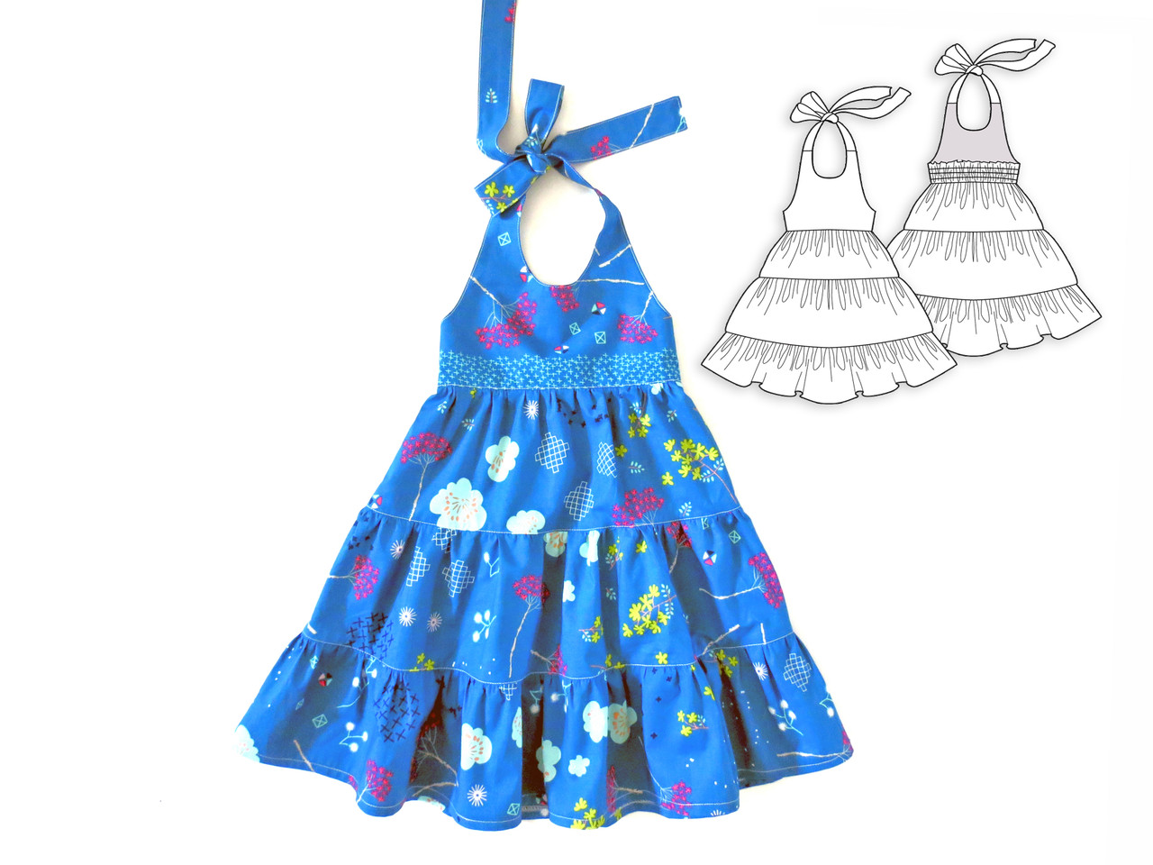 girls sundress pattern