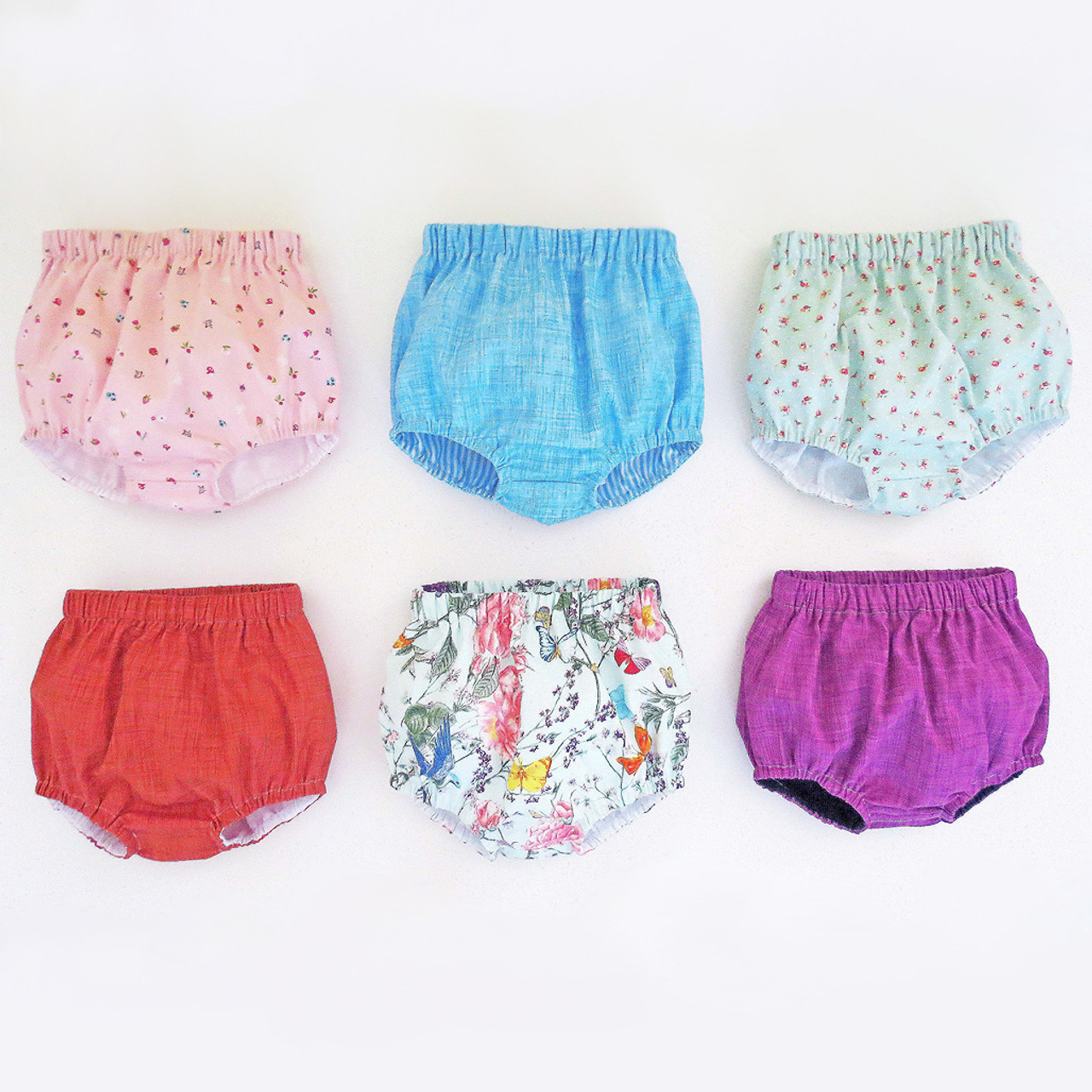 Beautiful Baby Diaper Covers and Bloomers in Different Patterns in