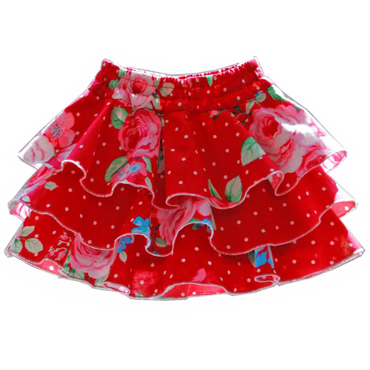 Skort Pattern for Toddlers, Girls and Tweens PDF Sewing Pattern 