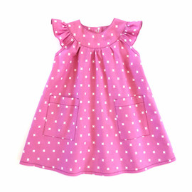 Peppa sewing dress pattern for baby, toddler, newborn, toddler