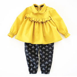 Baby girl top pants sewing pattern Etsy PDF 5Berries Baby girl top pants sewing pattern Etsy PDF 5Berries