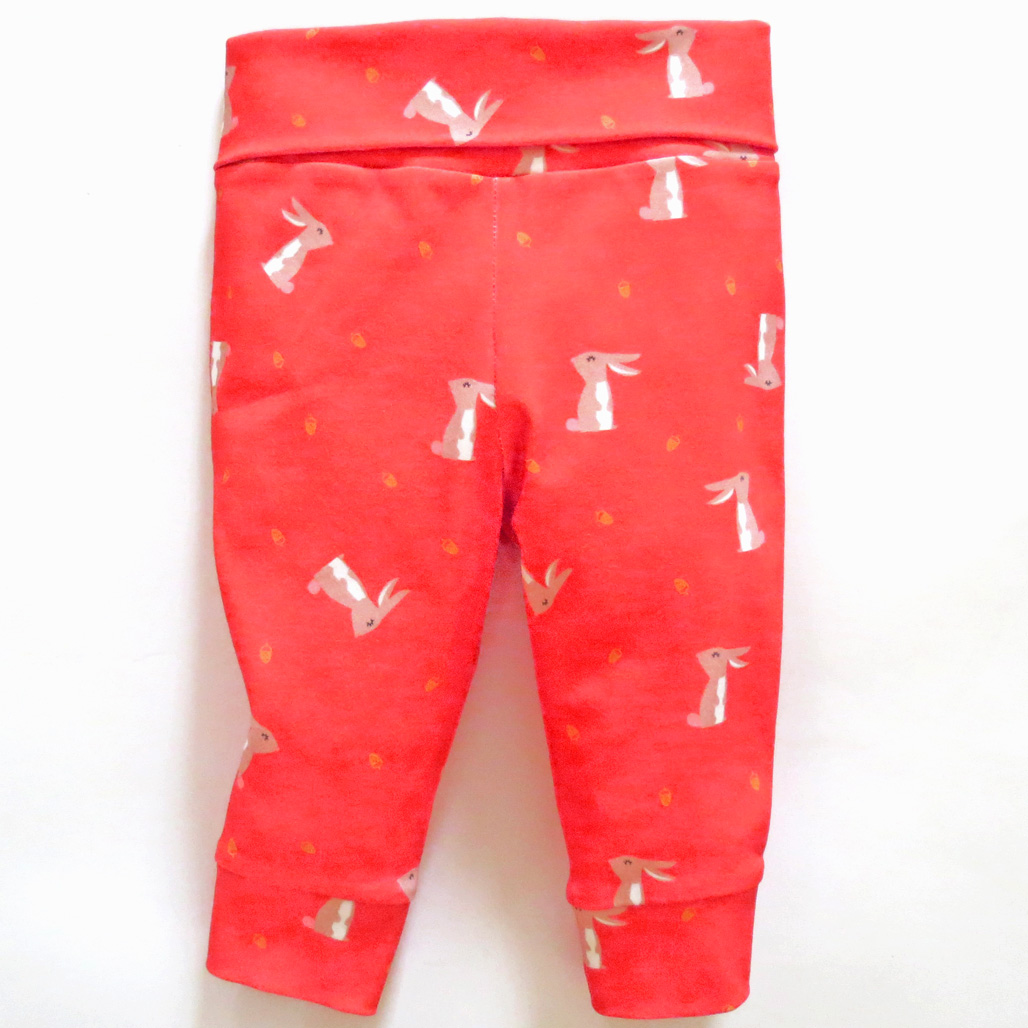 Baby jersey pants sewing pattern for boys, girls, newborn, infant, toddler.