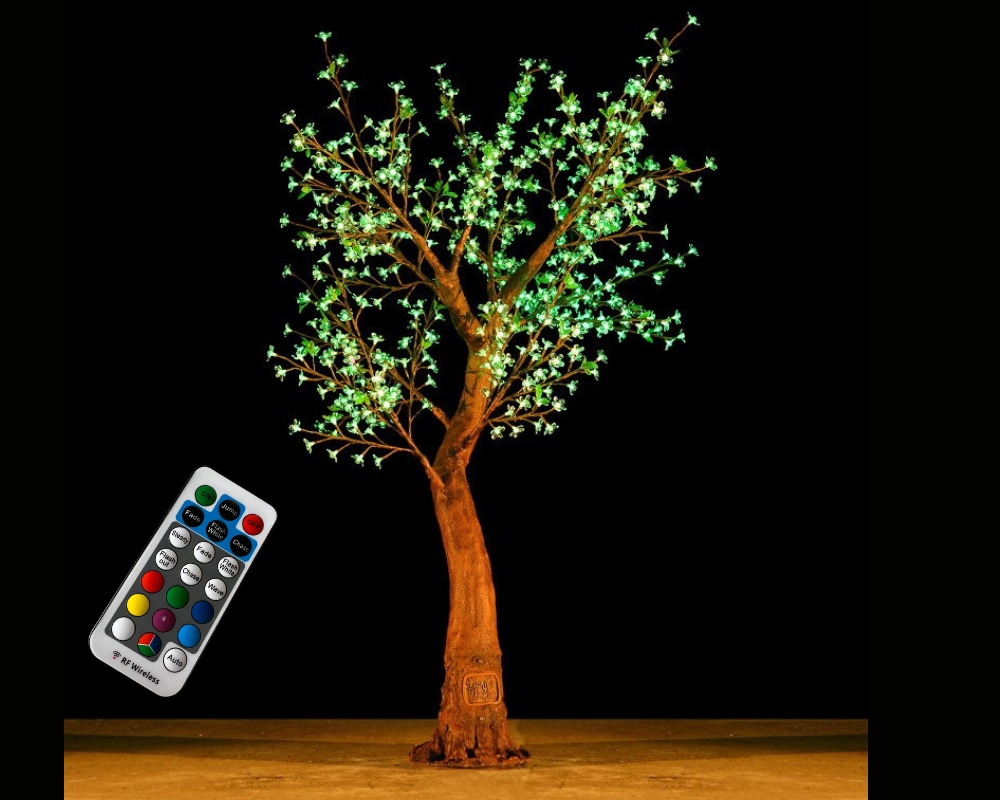 Led Light Tree Cherry Blossom 7 Ft Tall Free Shipping!