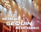 Make Your Event Shine with Metallic Sequin Fabric