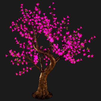 Cherry Blossom Tree 4' 8 High 448 LED Lights Pink Color