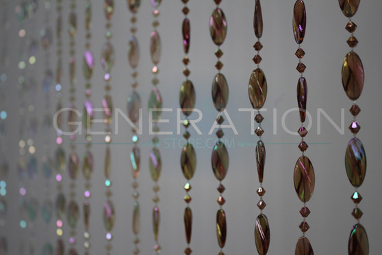 Pendant Beaded Curtains - 3 Feet by 6 Feet - 7 Colors