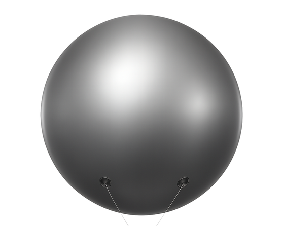 Silver Giant Balloon