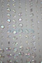 Diamond Beaded Curtains - 3 Feet by 6 Feet - 12 Colors