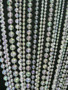 Crystal Metal Ball Beaded Curtains - 3 Feet by 6 Feet Long - 5 Colors