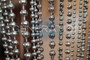 Metal Ball Beaded Curtains - 3 Feet by 6 Feet Long - 5 Colors