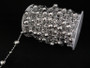 Roll Of Beads PC15 METALLIC SILVER BEADS