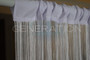 White String Curtains - 3 Feet by 9 Feet