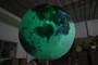 Giant Moon Design Balloon with led light, built-in blower 