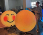 Sphere LED Screen Happy Face Display 