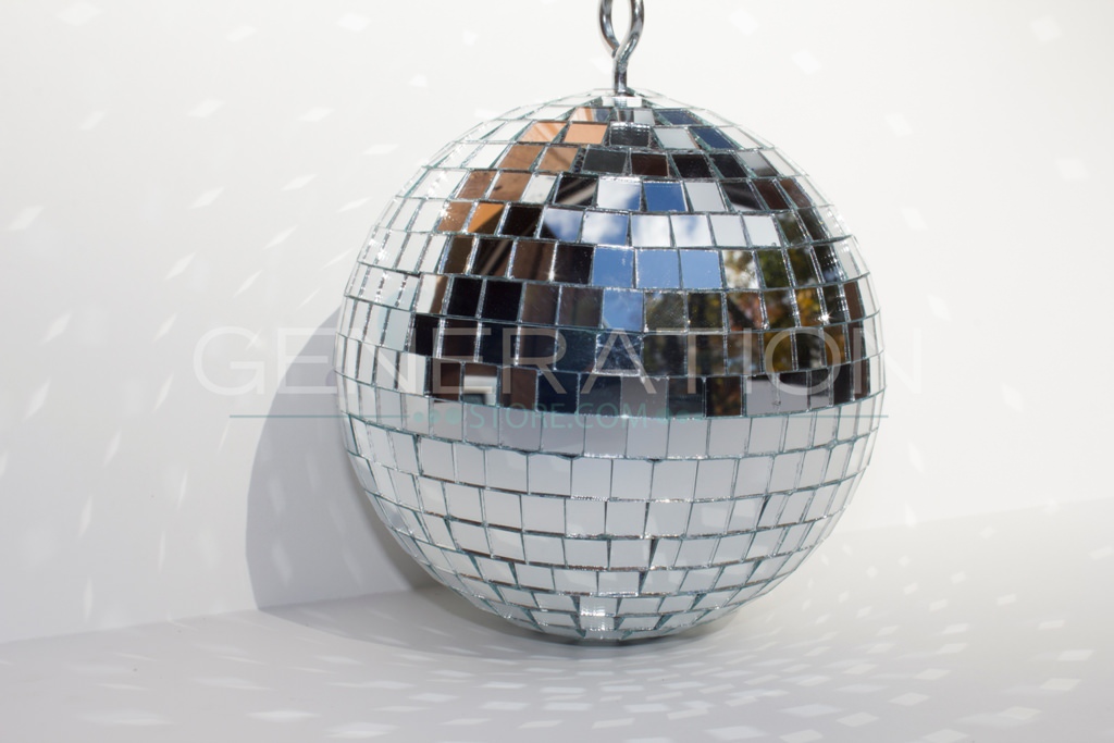 Mirrored Disco Ball 7 3/4 Hanging Decoration