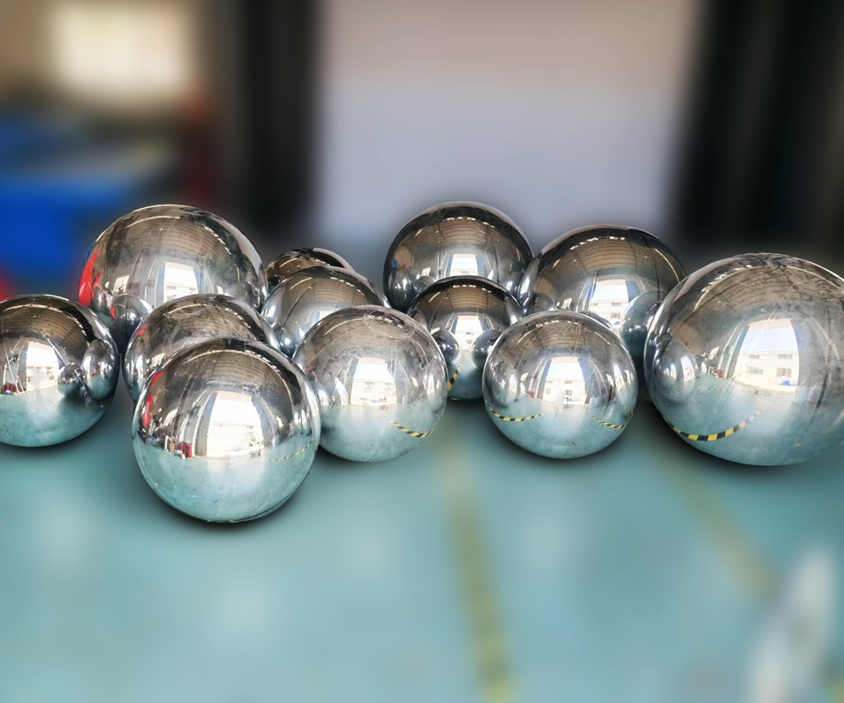 13 PCS PACK KIT Inflatable Silver Mirror Ball