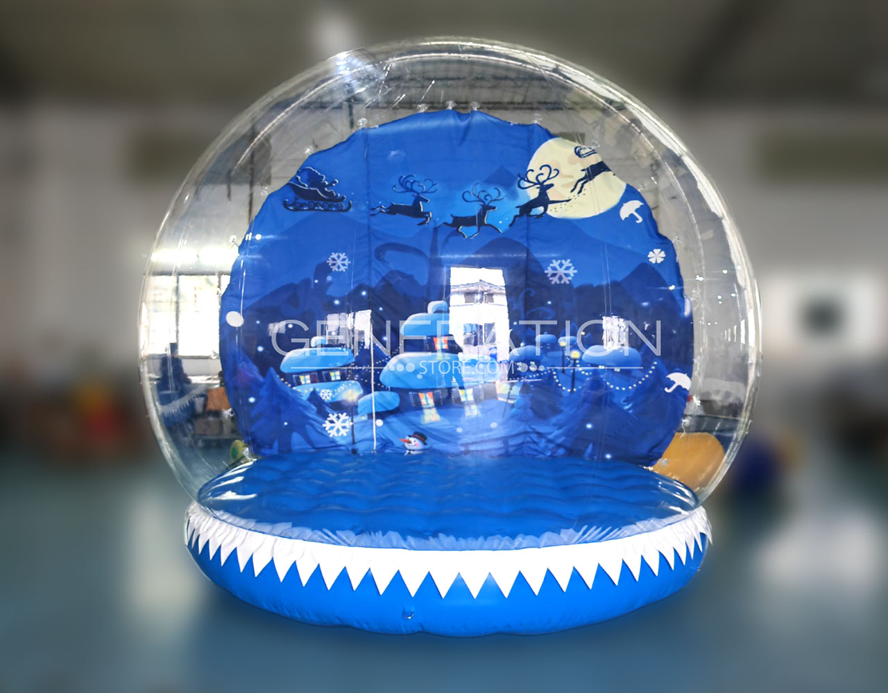 Giant Snow Globe, Custom Snow Globe, Giant Inflatable Snow Globe, Life  Size Snow Globe