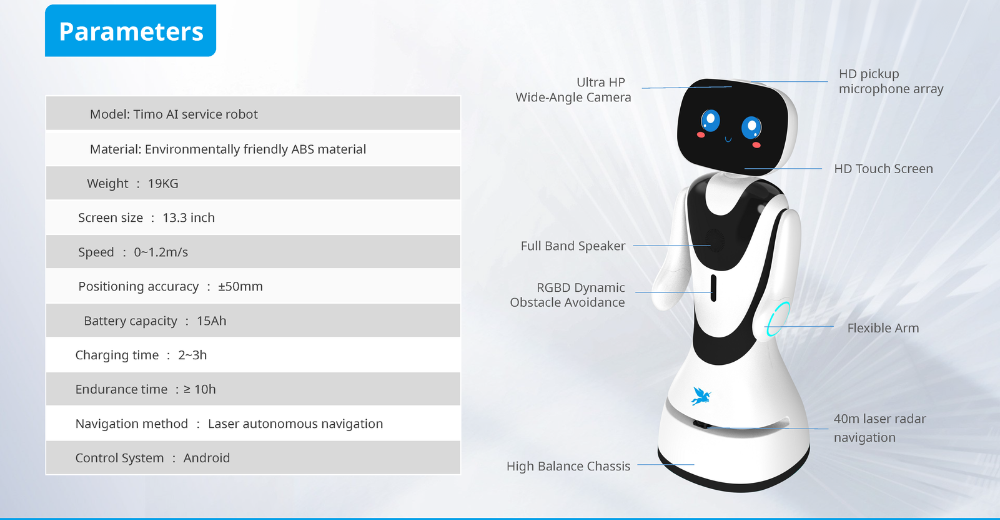 timo-ai-service-robot-parameters.png