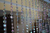 Diamond Beaded Curtains - 3 Feet by 6 Feet - 12 Colors