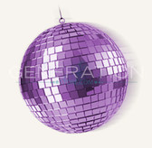 Large Purple Disco Ball