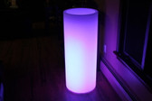 Led Column Flower Pot 38" Tall Cordless Waterproof with Remote Control