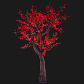 Cherry Blossom Tree 7 Feet 800 Led Lights Red Color Morgan Style