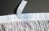 String curtain color white