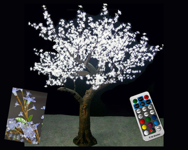 LED Blossom Light Trees | Color-Changing Remote Control Event Decor Trees