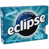 Wrigley's Eclipse, Peppermint Sugar Free Gum, 18 Sticks (8 Count)