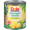 Dole, Pineapple Chunks in 100% Pineapple juice, #10 can, 106 oz. (6 count)