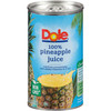 Dole, 100% Pineapple Juice Not From Concentrate, 6 oz. (48 count)