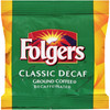 Folgers, Decaffeinated Classic Roast Coffee Fraction Pack, 1.09 oz. (92 Count)