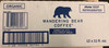 Wandering Bear, Fair Trade Vanilla Cold Brew Coffee, 11 oz. (12 Count)