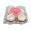 Iced Red Velvet Cupcakes (Case)