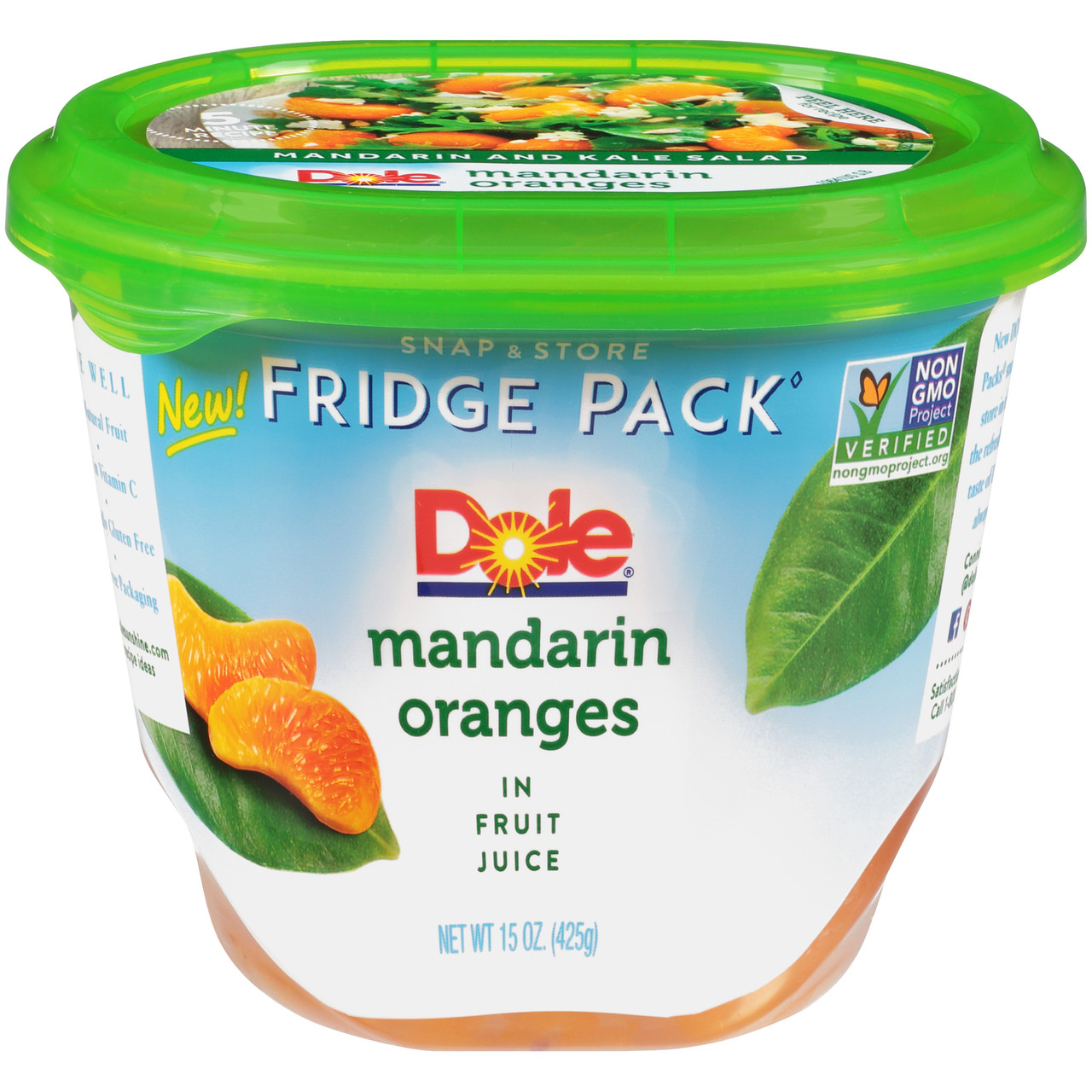 Dole, Mandarin Oranges Fridge Pack, 15 oz. (8 count) RocketDSD