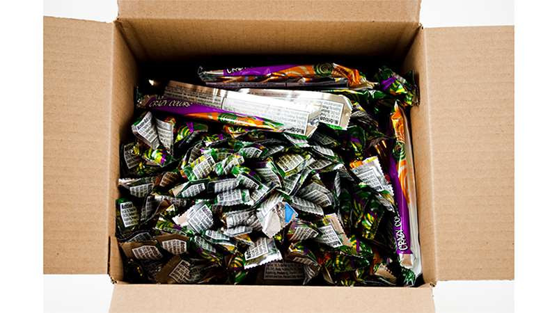 Fruit RollUps, Individually Wrapped Crazy Colors Fruit Snacks, .5 oz