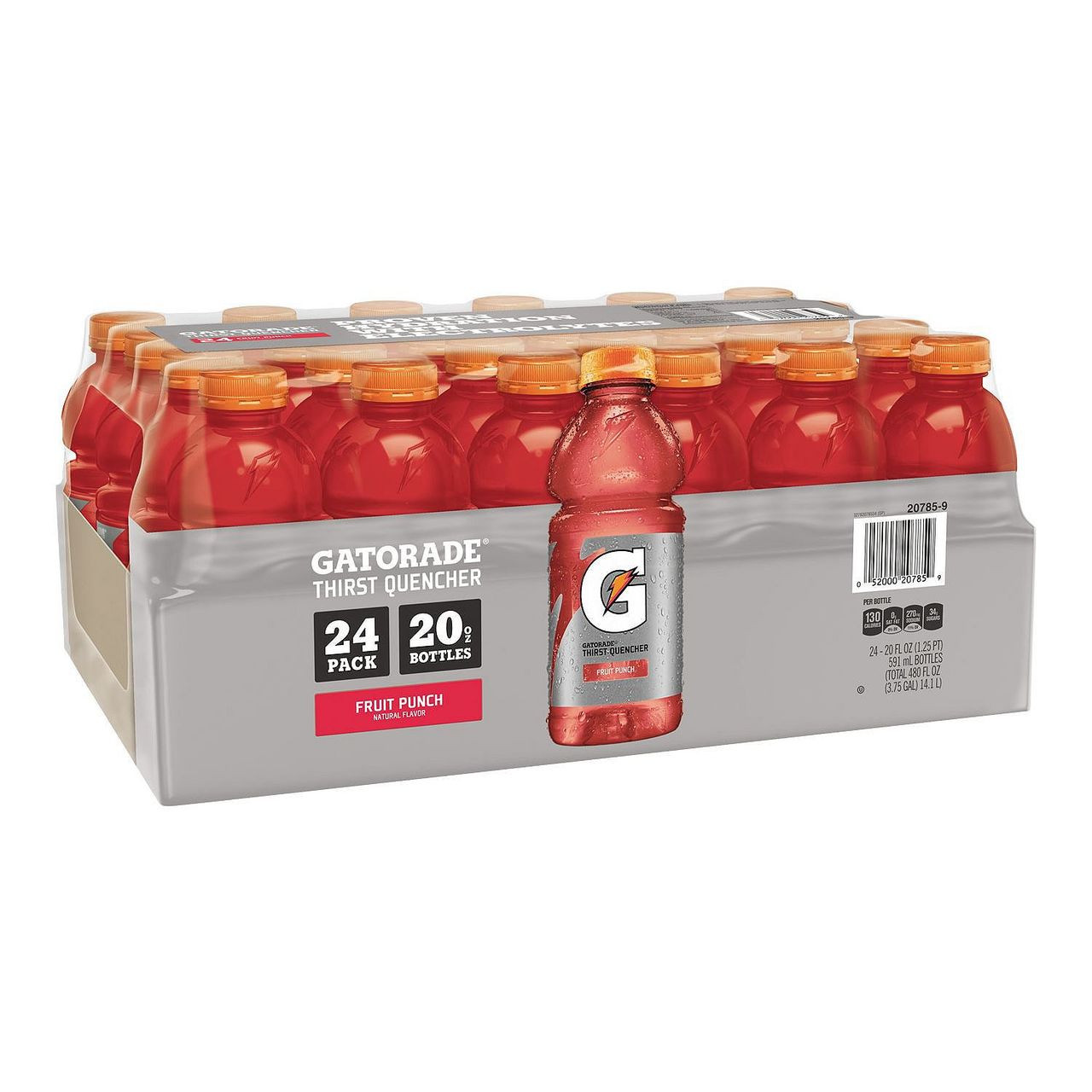 Gatorade Fruit Punch Sports Drink - 12pk/12 fl oz Bottles