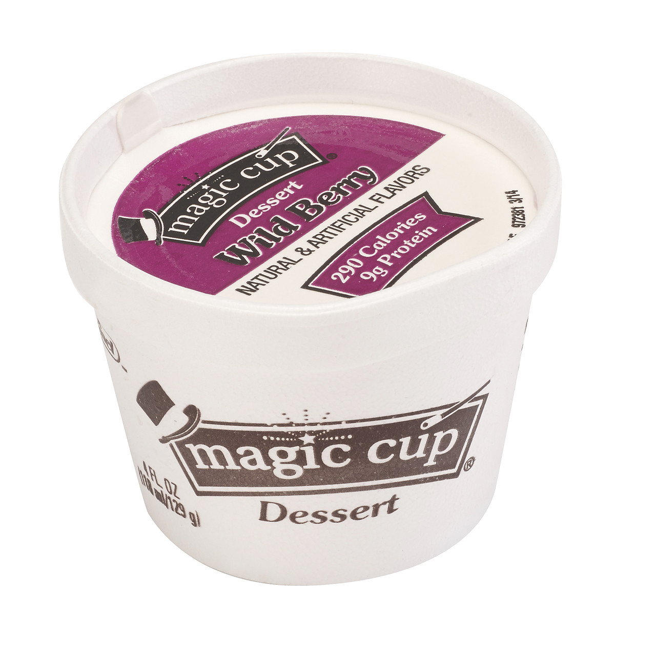 Magic Cup No Sugar Added Vanilla 4 oz-Pack of 48