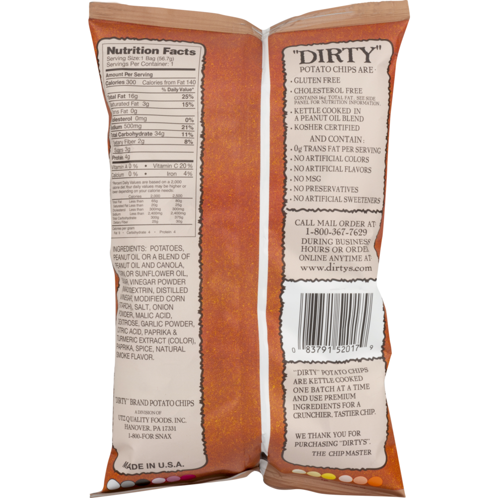 Dirty Chips Funky Fusion Flavor