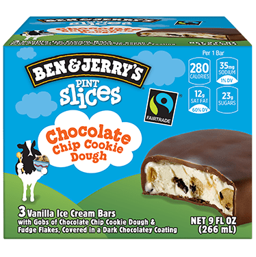 Ben Jerry s Cookie Dough Pint Slice 3 0 Oz 3 Count RocketDSD Ben Jerry s Cookie Dough Pint Slice 3 0 Oz 3 Count RocketDSD