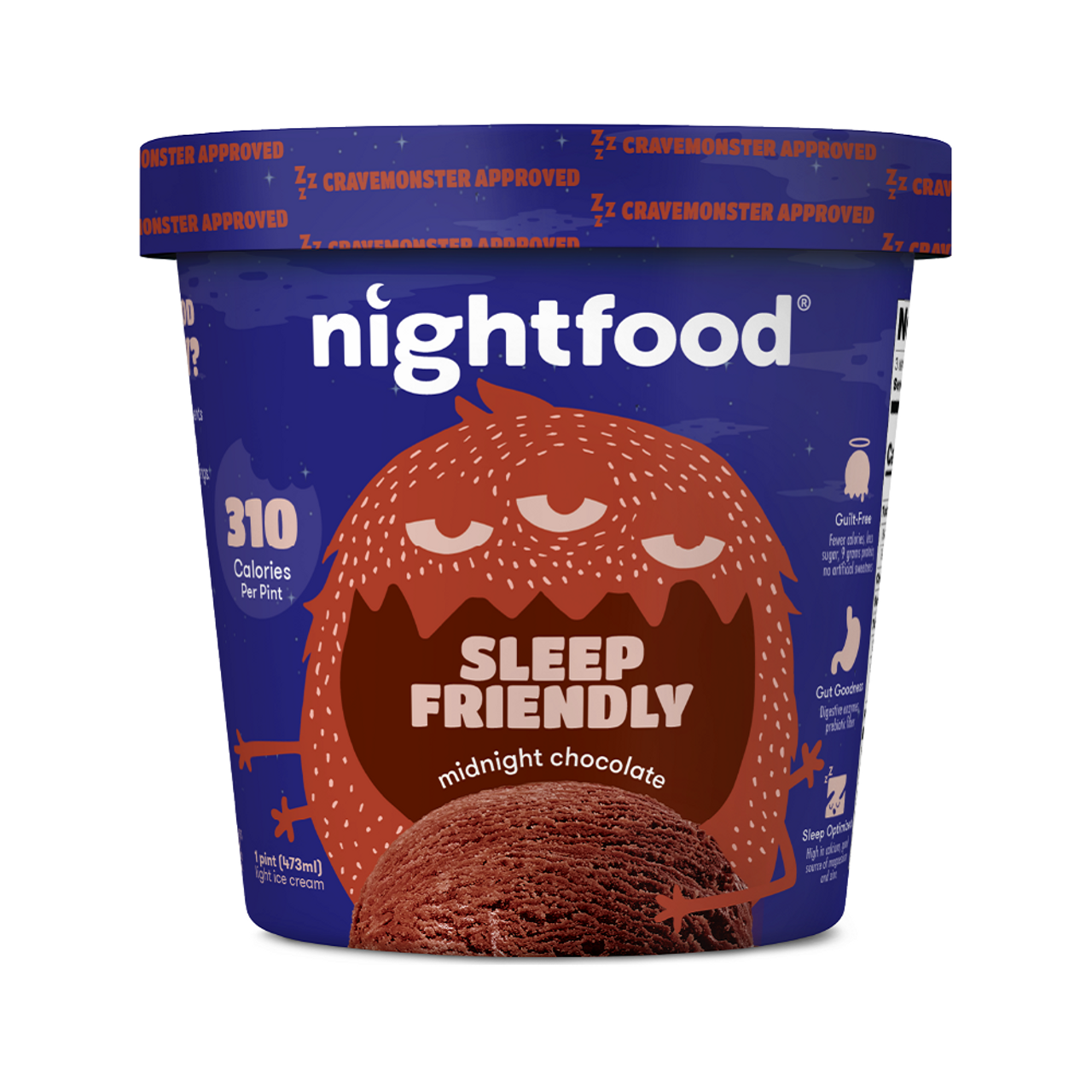 Nightfood Ice Cream Where To Buy Nightfood Midnight Chocolate Ice Cream Pint (1 count) - RocketDSD