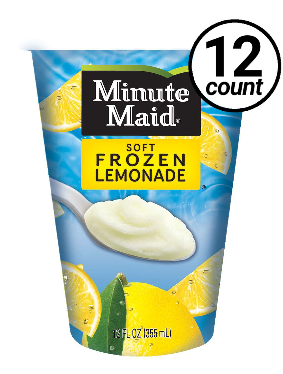 Minute Maid Soft Frozen Lemonade Cup, 12 oz cup (12 count)